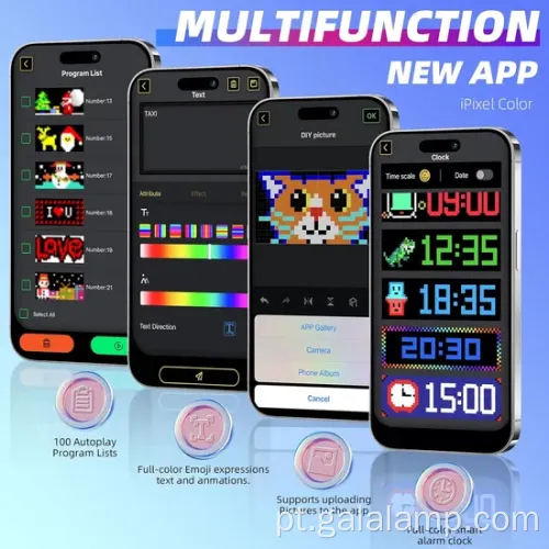 Exibições de LED flexíveis para festivais, lojas e festas